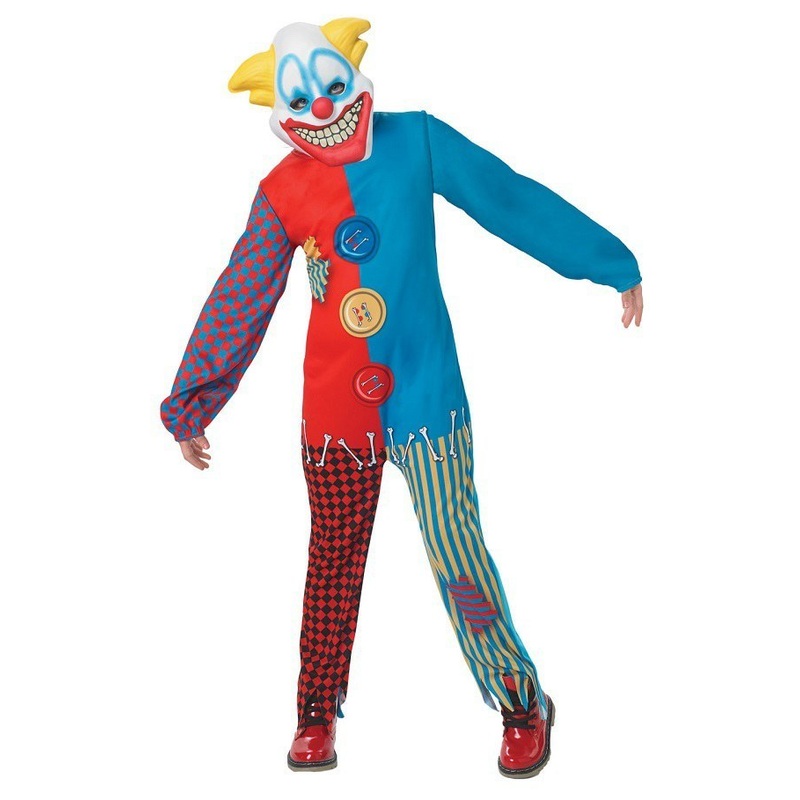 Scary Clown Kids Costume