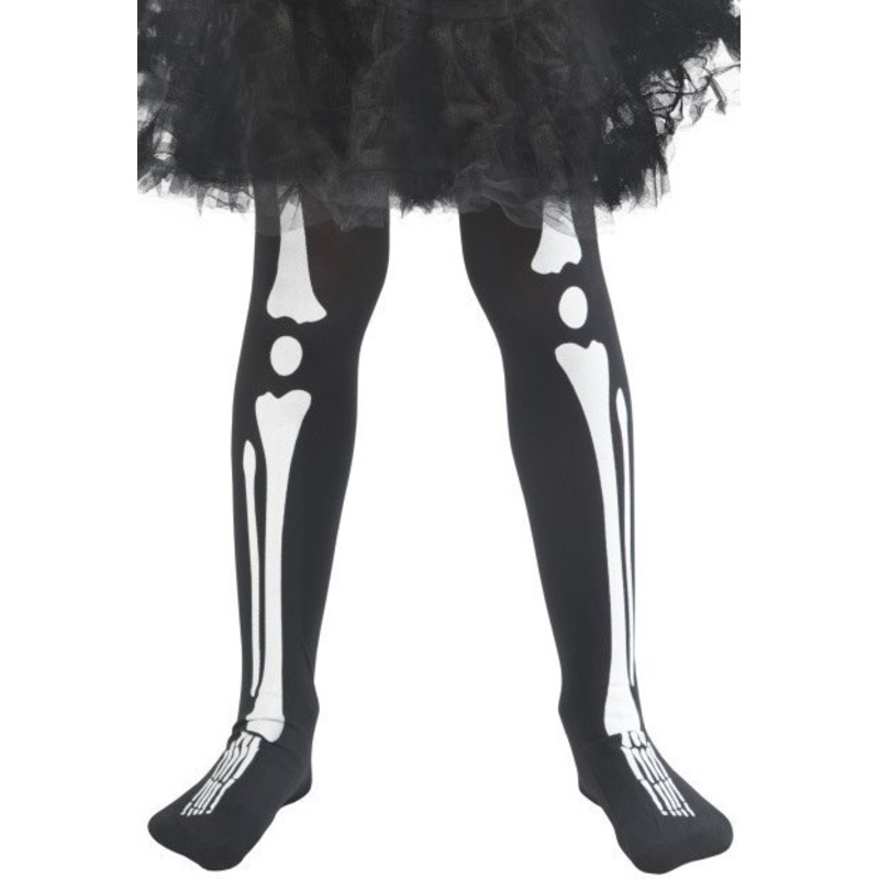 Skeleton Tights - Kids