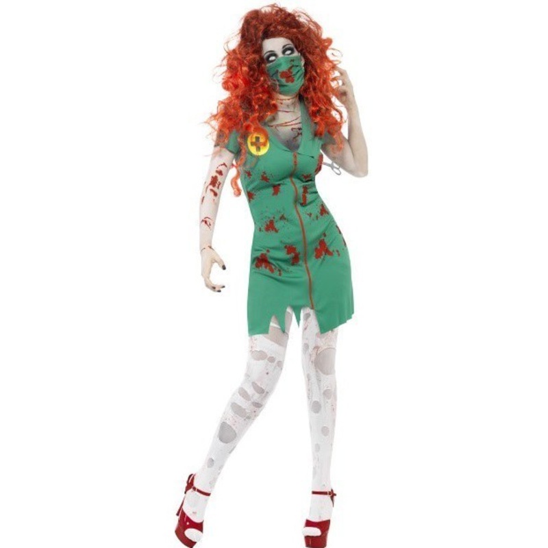 Zombie Scrub Nurse Costume