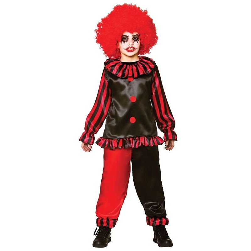 Evil Clown Kids Costume