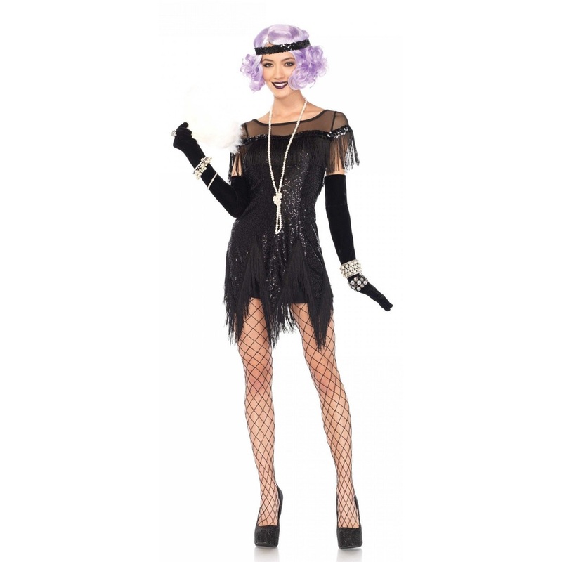 Foxtrot Flirt Costume - Black