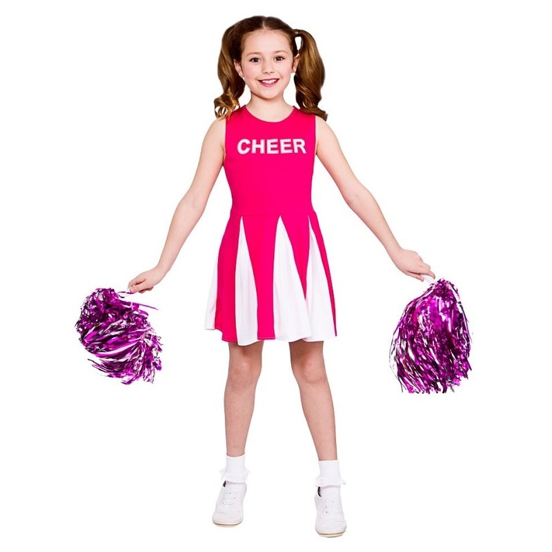 Pink Cheerleader Costume - Tween