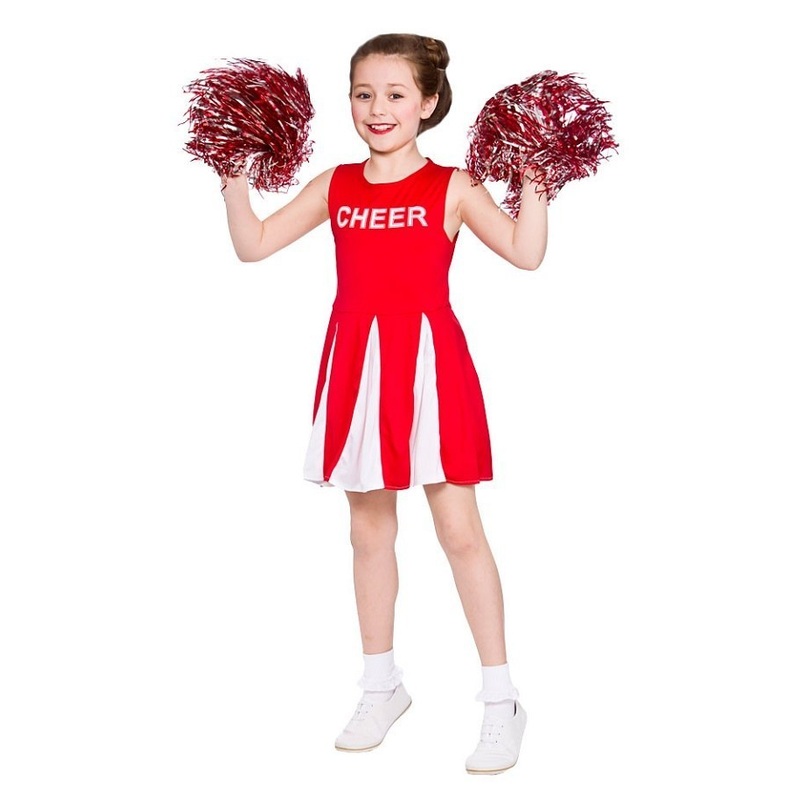 Red Cheerleader Costume - Teen