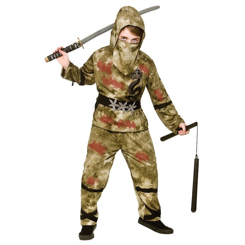 Zombie Ninja Costume - Kids