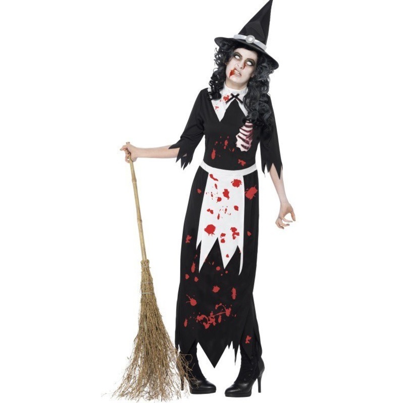 Zombie Salem Witch Costume