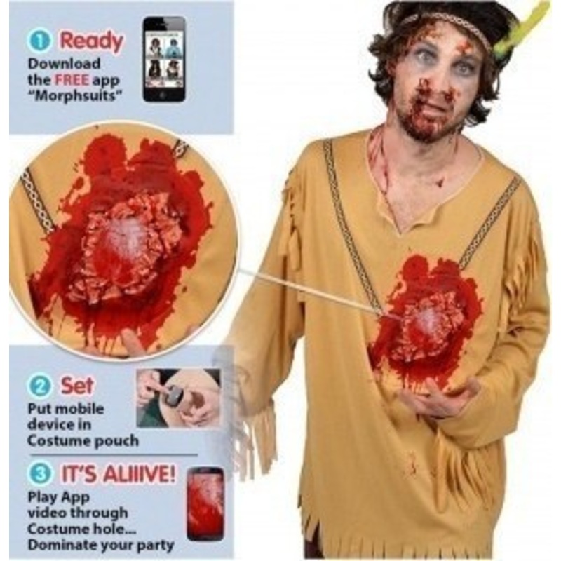 Beating Heart Indian Morphsuit