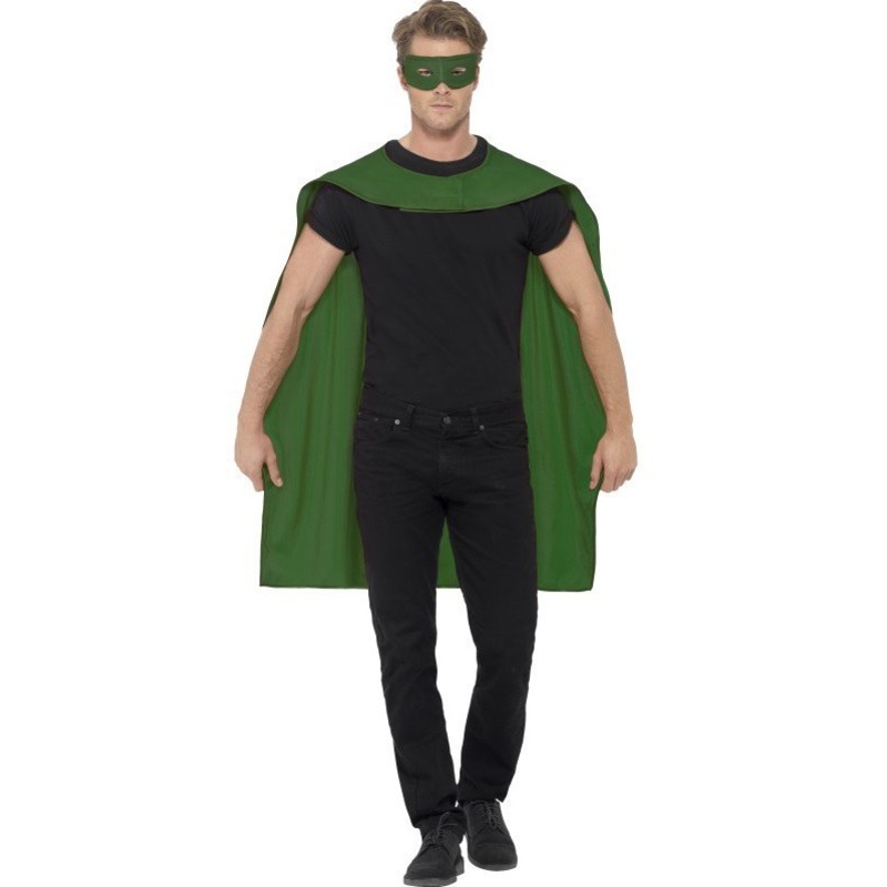 Cape & Eyemask - Green