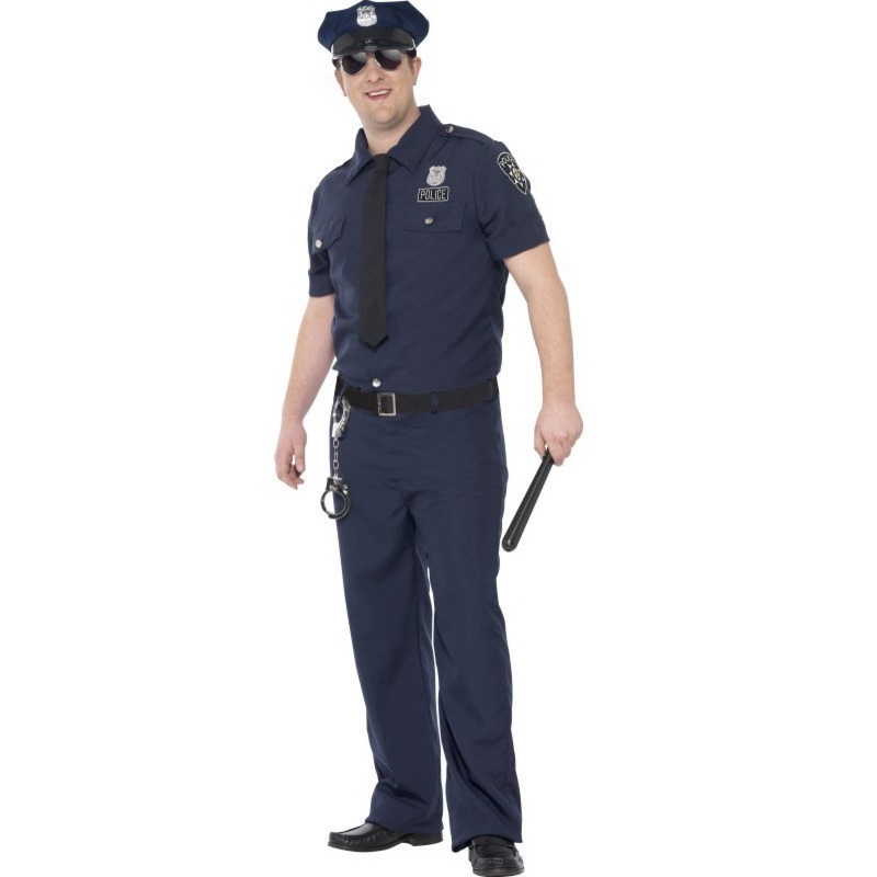 NYC Cop Costume - Plus Size