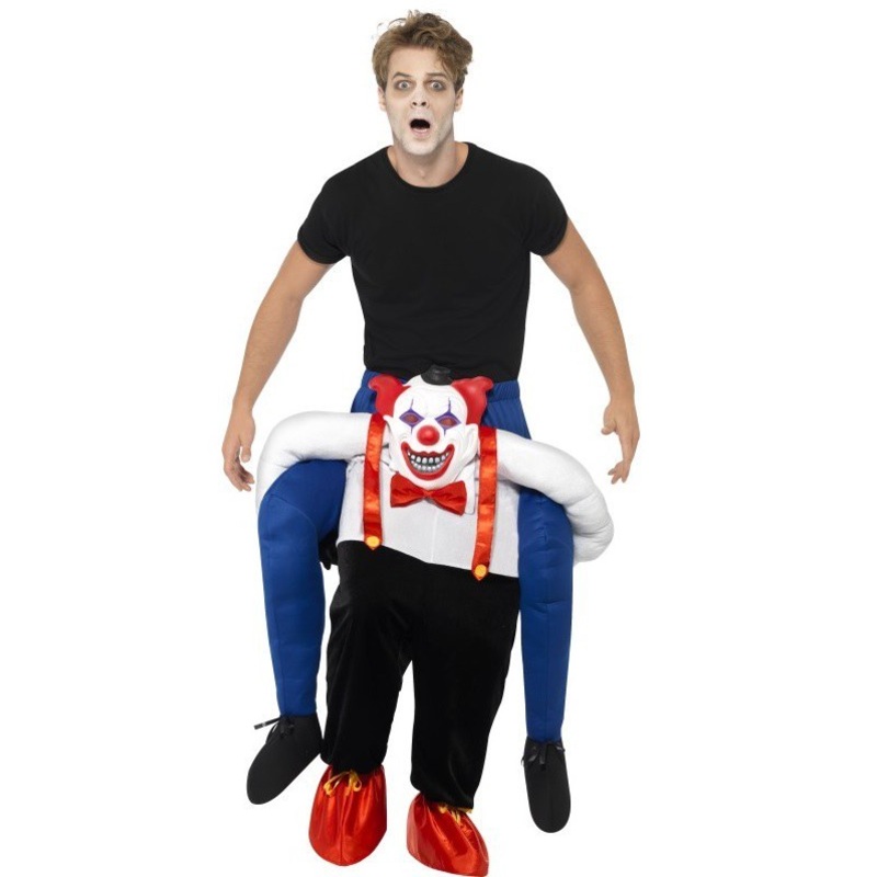 Sinister Clown Piggy Back Costume