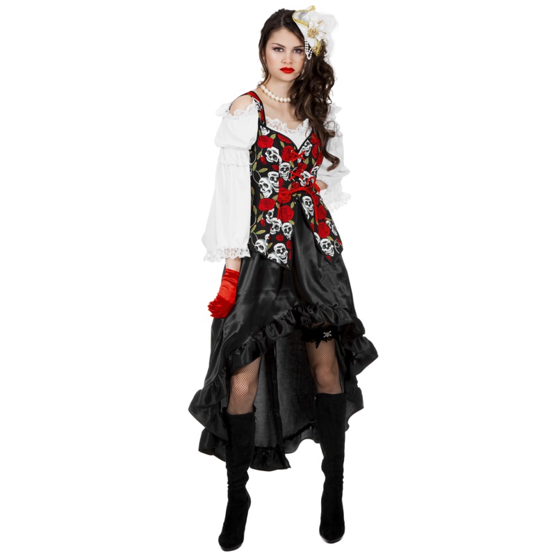 Skulls And Roses Dress