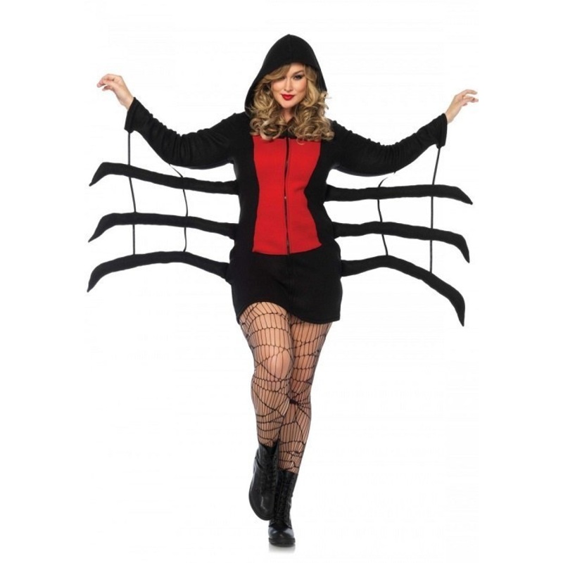 Cozy Black Widow Costume - Plus Size