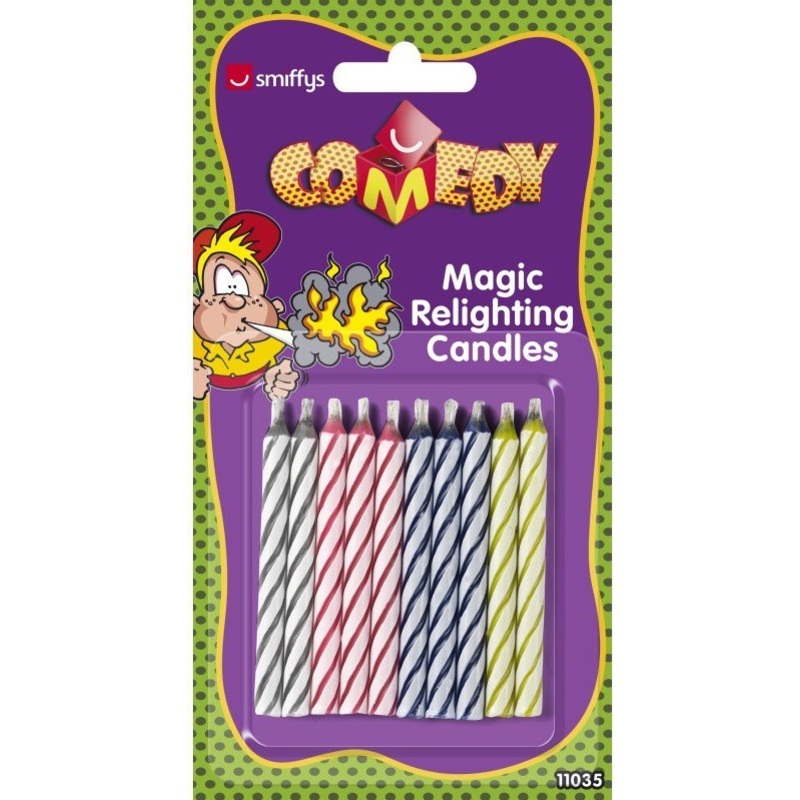 Magic Relighting Candles - 10 Pack
