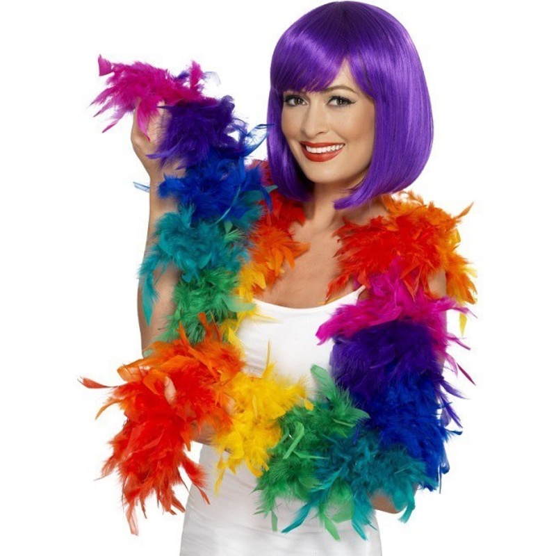 Multicolour Feather Boa - 80g