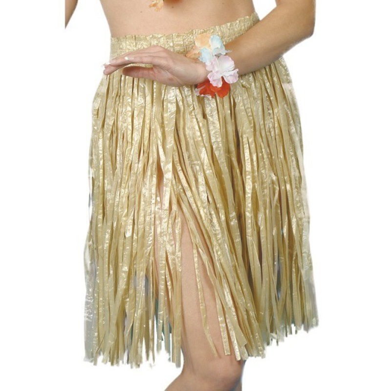 Natural Hula Skirt - 56cm