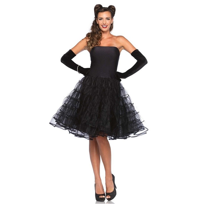 Rockabilly Swing Dress - Black