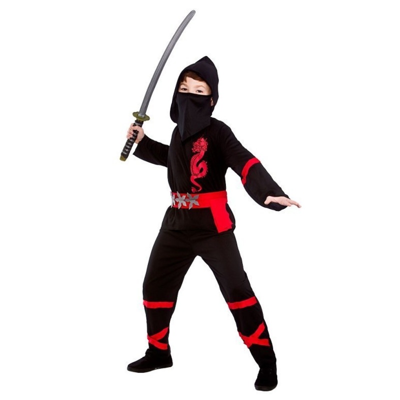 Black Power Ninja Costume - Kids
