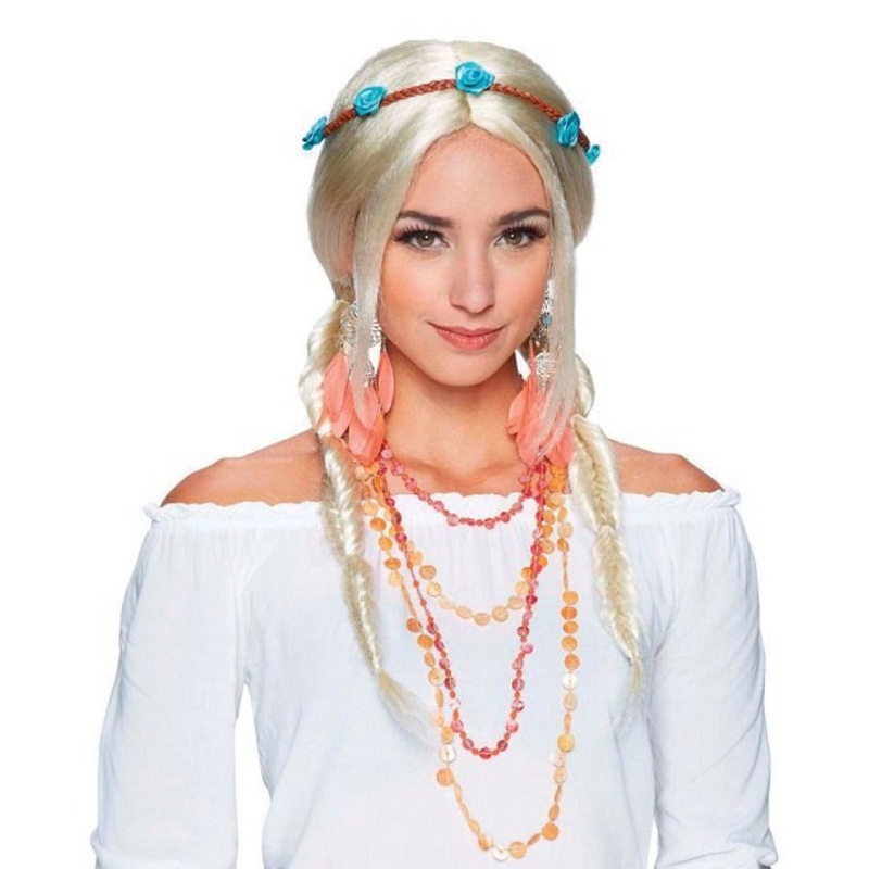 Boho Indie Braids Wig - Blonde