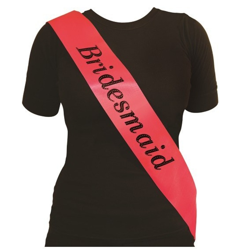 Bridesmaid Sash
