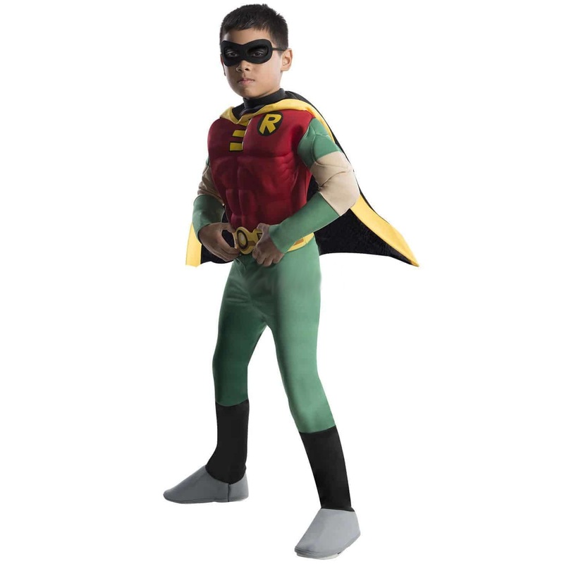 Deluxe Muscle Chest Robin Costume - Tween