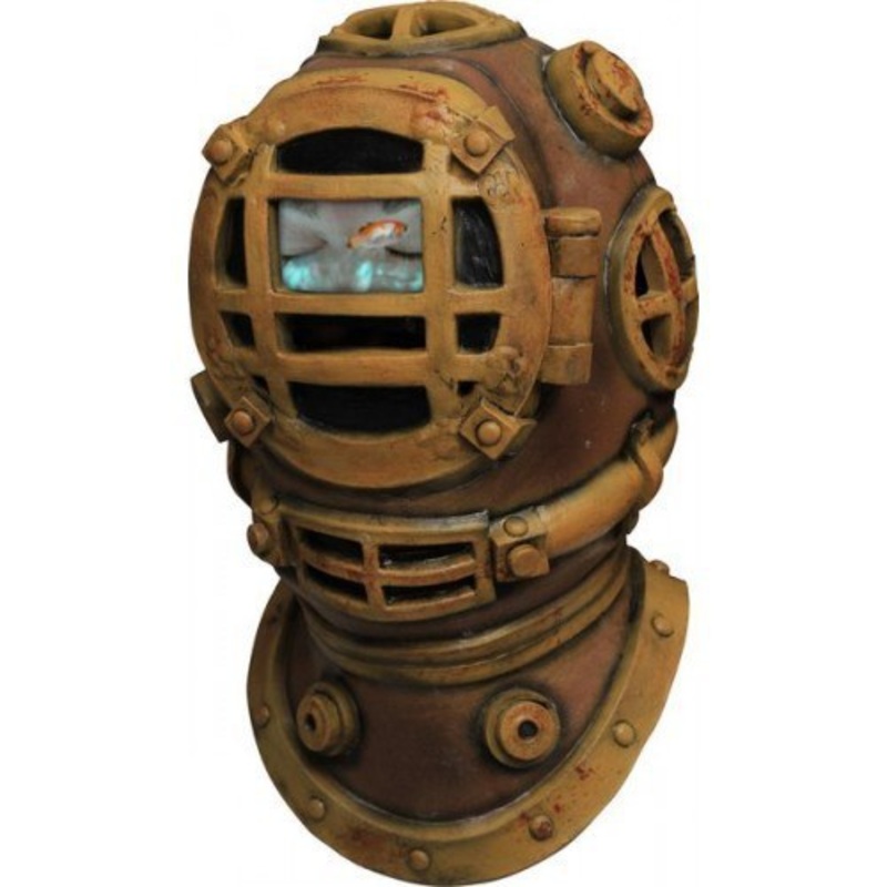 Digital Swiming Fish Scuba Mask Costume