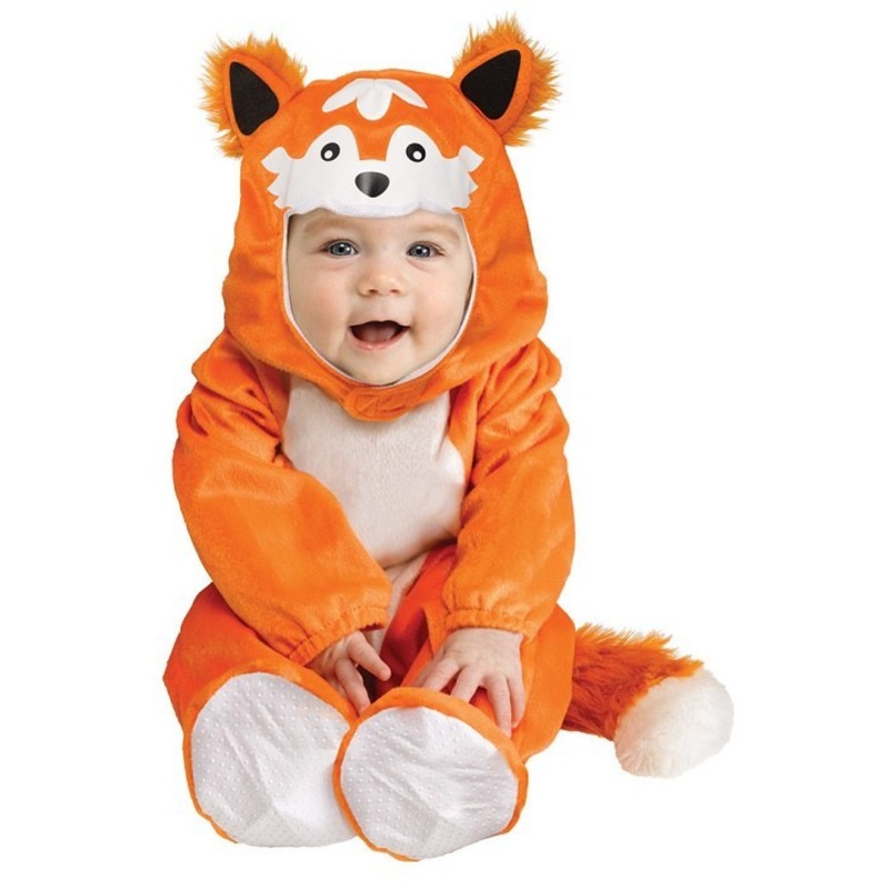 Fuzzy Baby Fox Kids Costume
