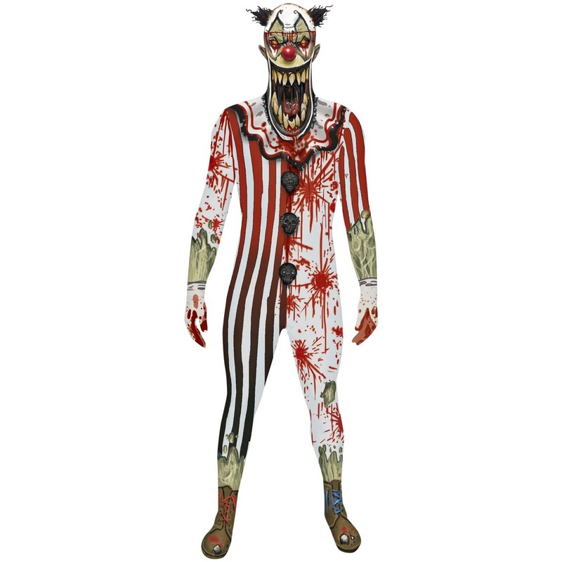 Jaw Dropper Clown Zombie Morphsuit