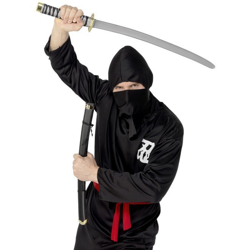 Oriental Warrior Sword And Scabbard