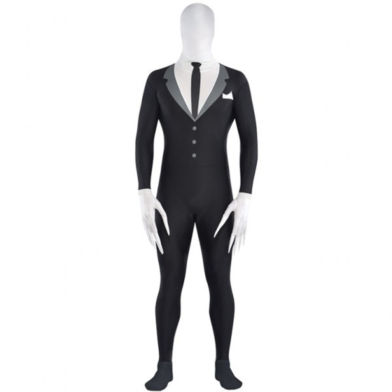Tween Slender-Man Partysuit