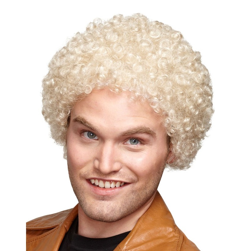 Afro Unisex Wig - Blonde