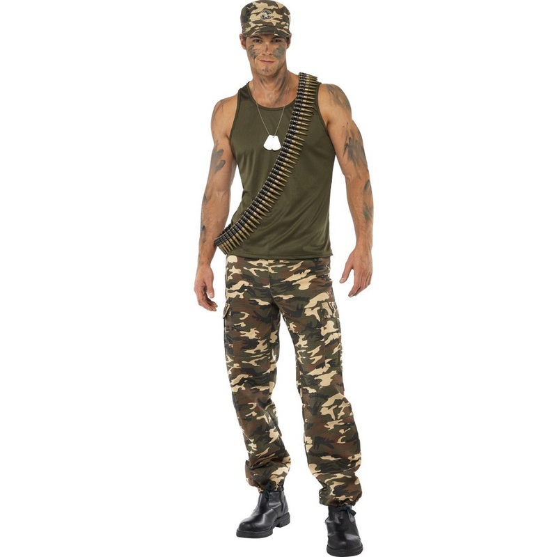 Khaki Camo Costume