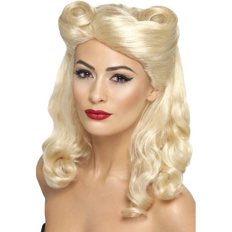 Pin-Up Wig - Blonde