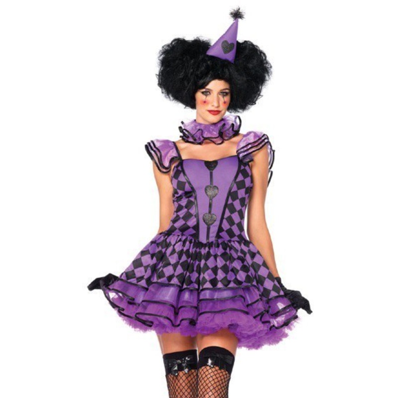 Pretty Parisian Clown Costume