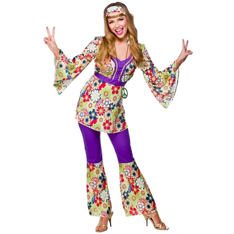 Purple Hippie Costume