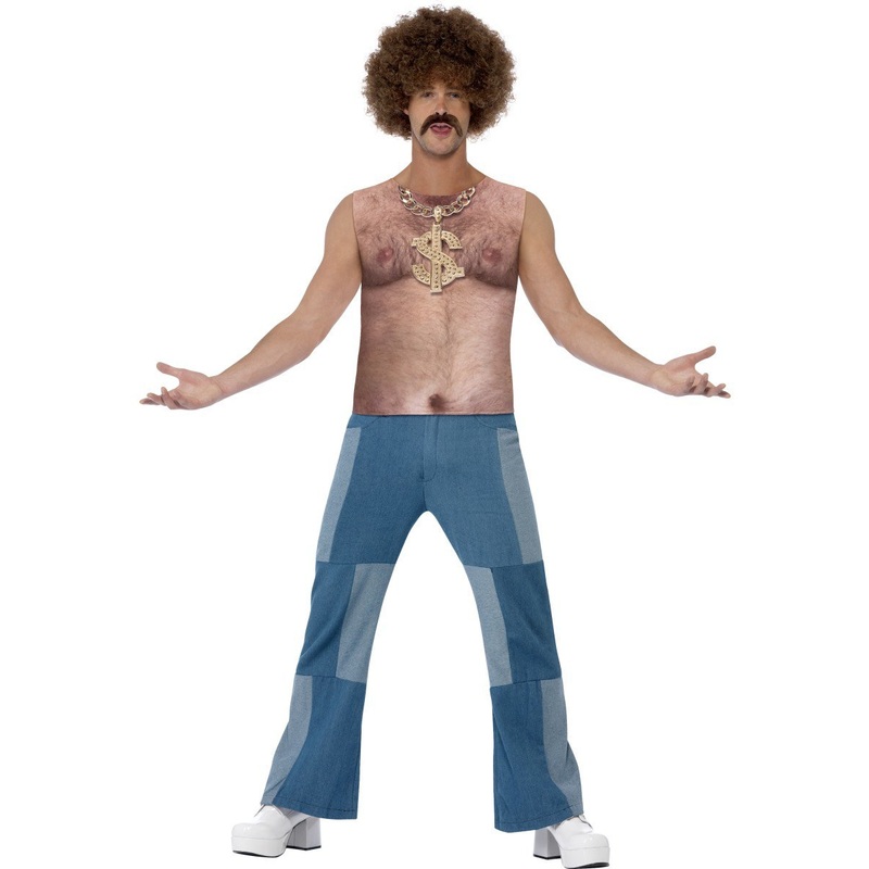 Realistic 70's Hairy Chest