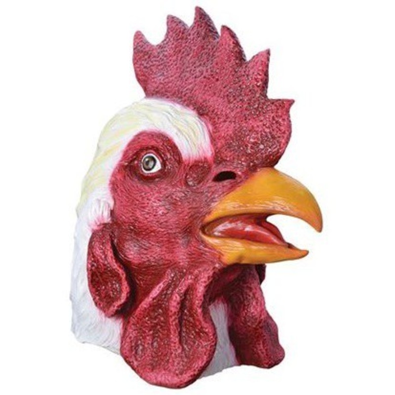 Rubber Rooster Mask