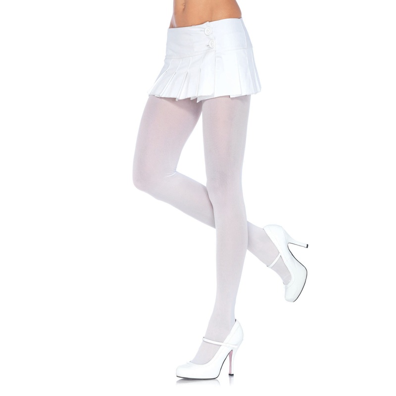 White Nylon Tights