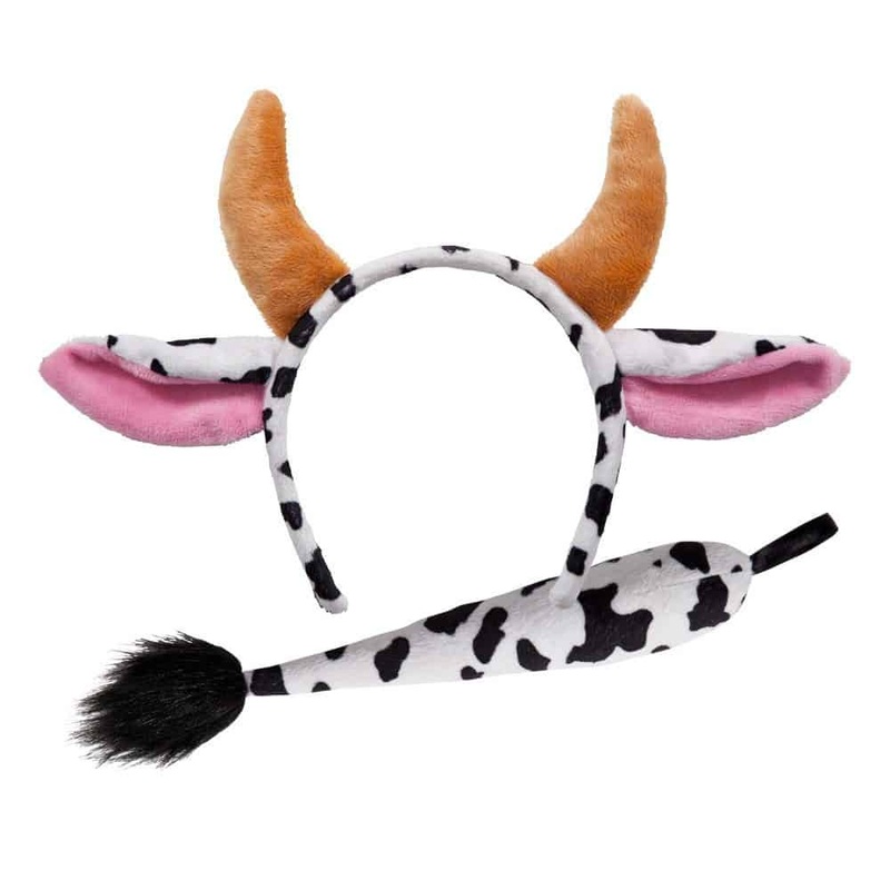 Animal Ears & Tail Set - Cow