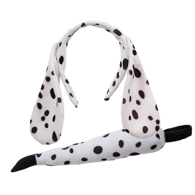 Animal Ears & Tail Set - Dalmation