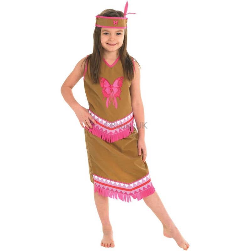 Girls American Indian Princess