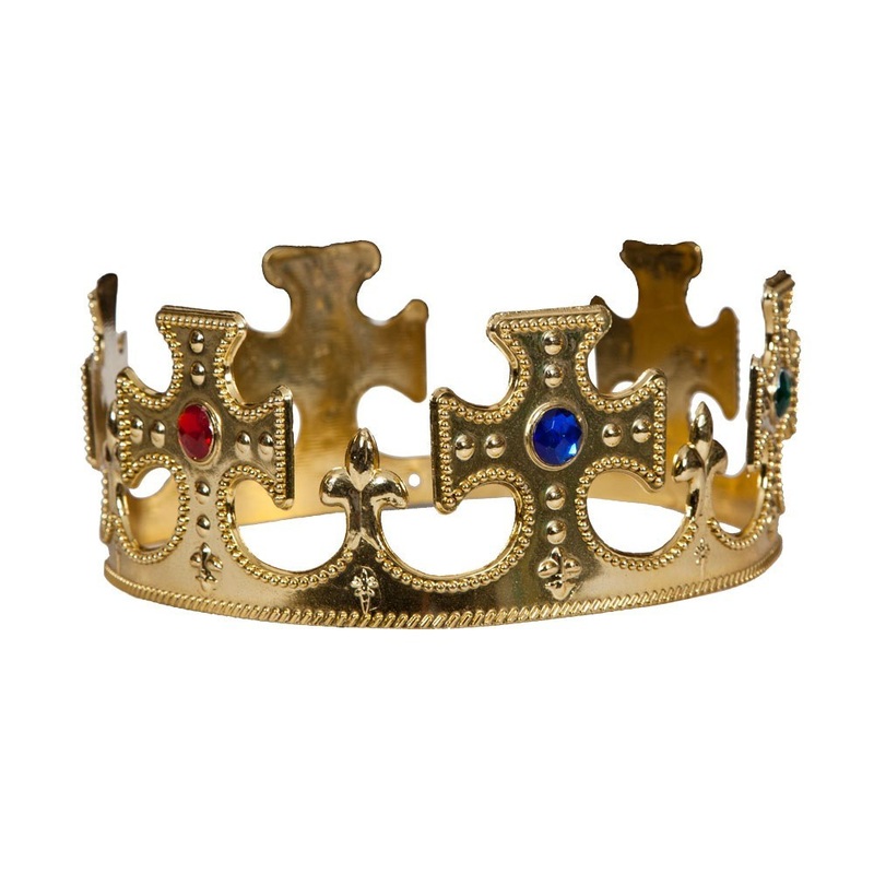 King/Queen Gold Crown