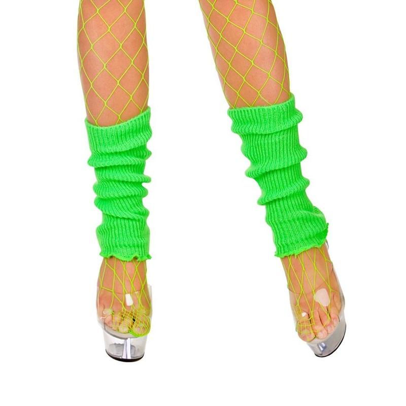 Leg Warmers Neon Green