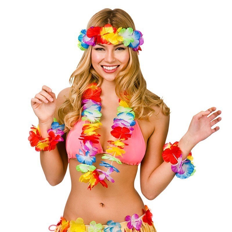 Aloha 4pc Hawaiian Set