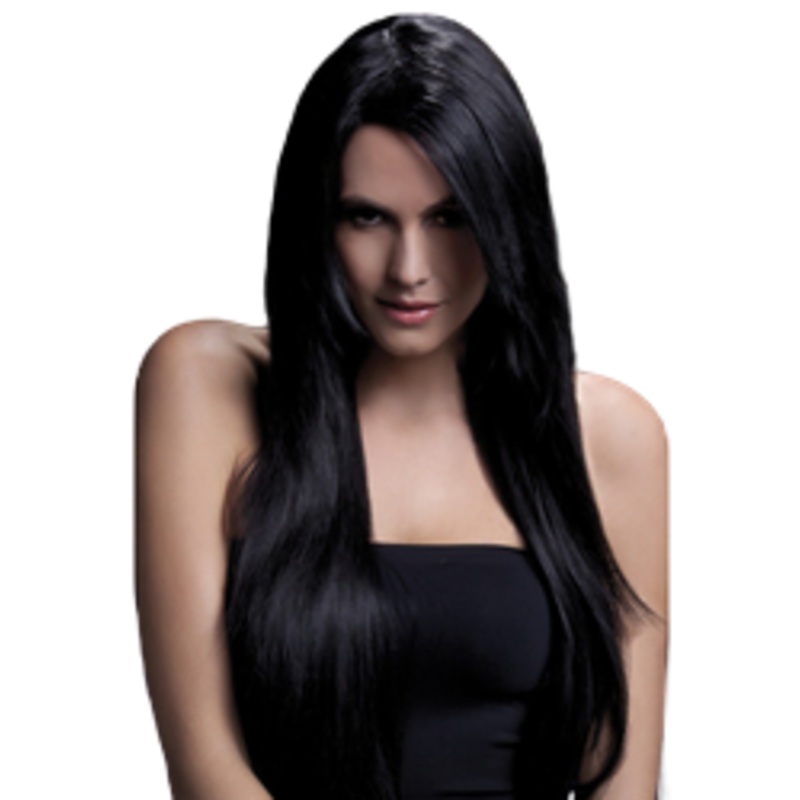 Deluxe Amber Wig - Black