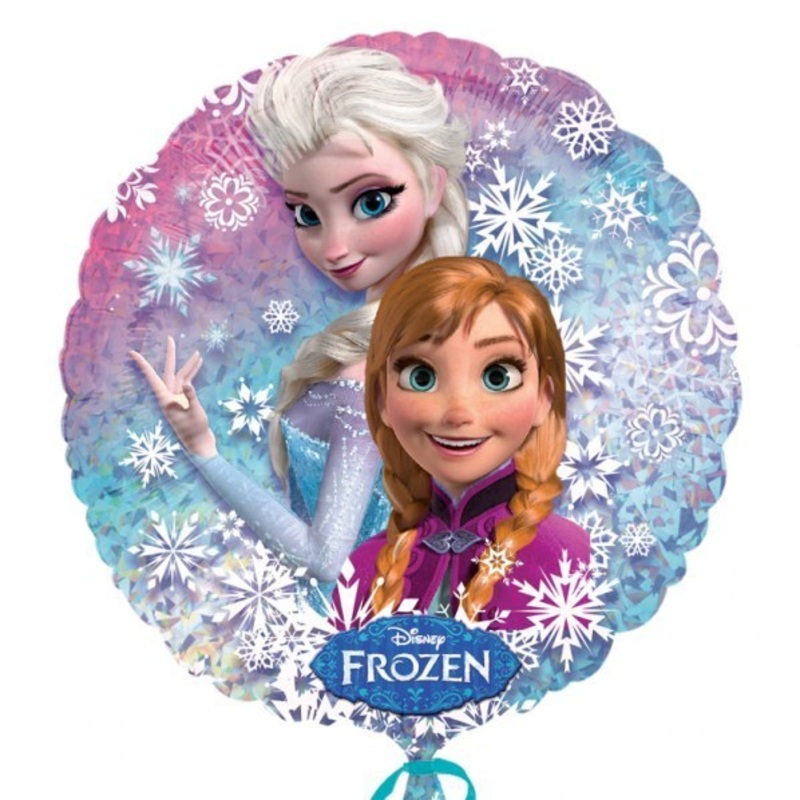 Frozen Holographic Foil Balloon