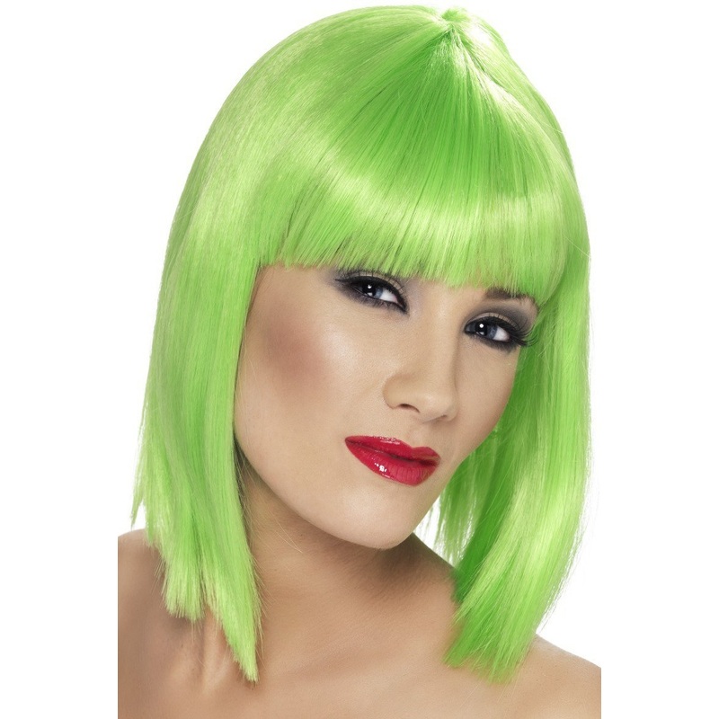 Glam Wig - Neon Green