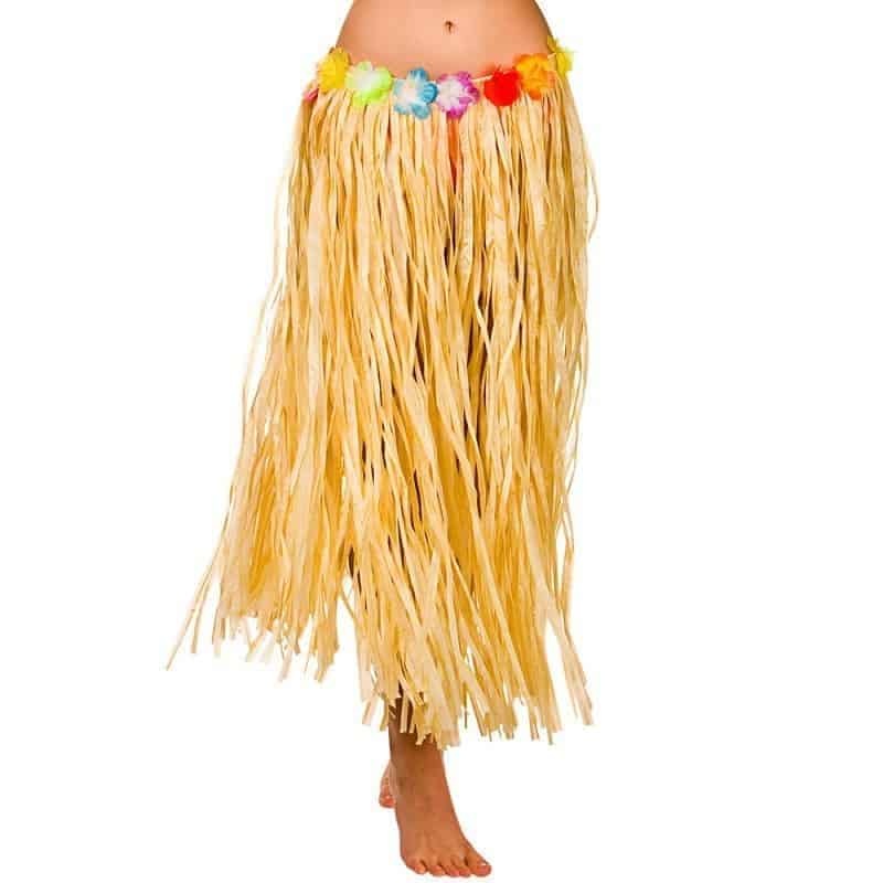Natural Hula Skirt - Plus Size