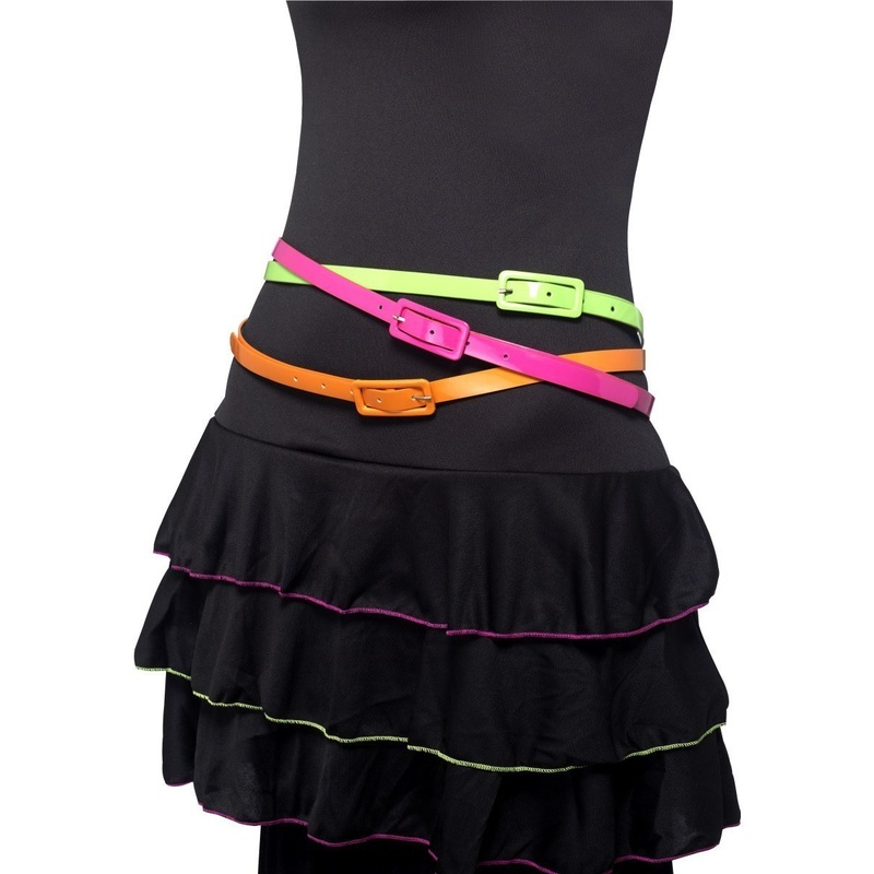 Neon Belts - 3 Pack