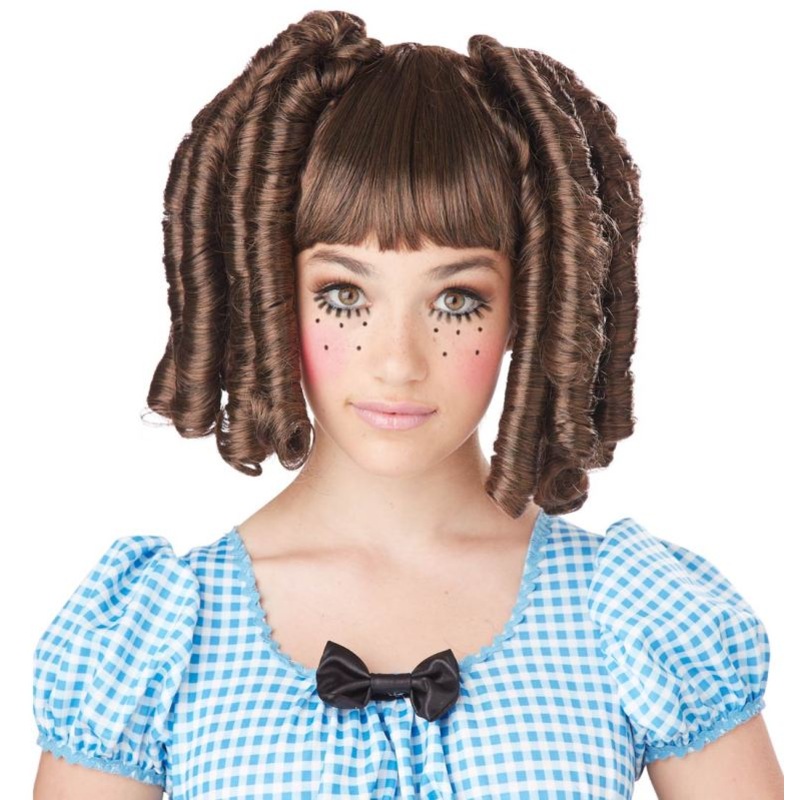 Baby Doll Curls Wig - Brown