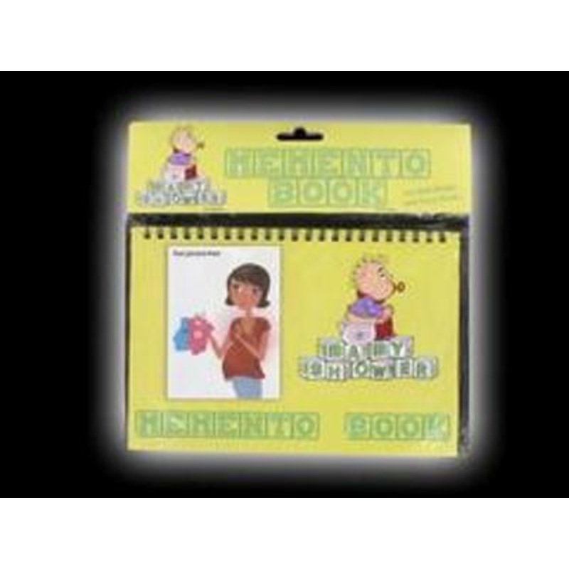 Baby Shower Memento Book