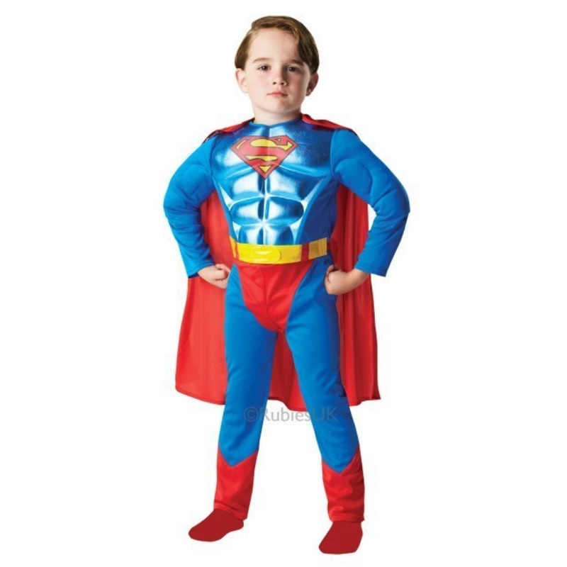 Muscle Chest Superman Kids